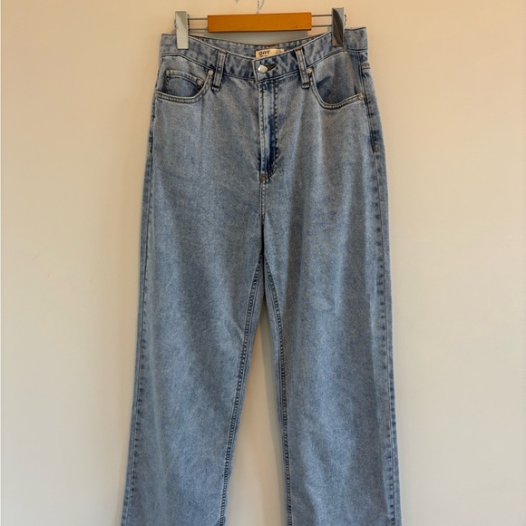 Oat New York Light Blue Straight Leg Jeans - Picture 1 of 3